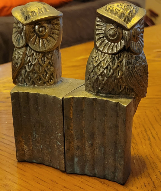 Owl Bookends