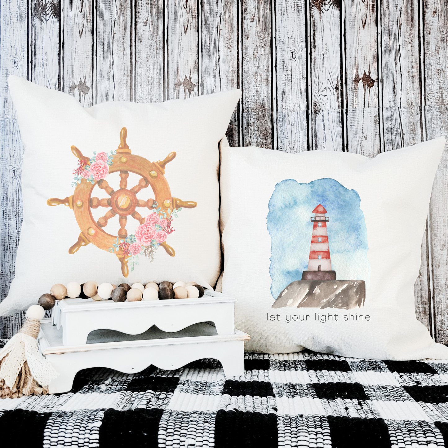 Let Your Light Shine Pillow Cover