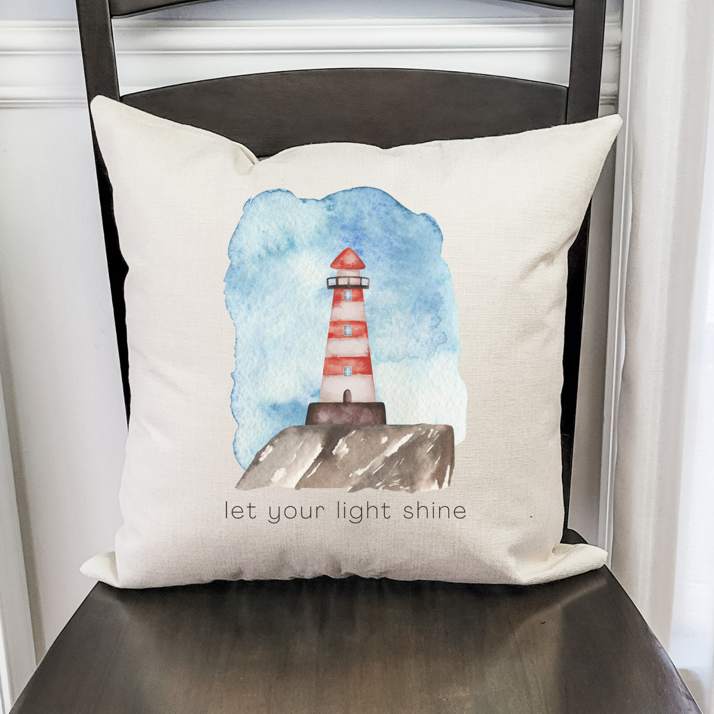 Let Your Light Shine Pillow Cover